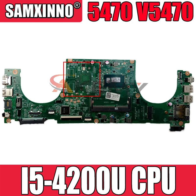 Оригинальная материнская плата для ноутбука DELL Vostro 5470 V5470 Core SR170 I5-4200U CN-0FX16M 0FX16M
