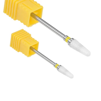 

uxcell Ceramic Nail Drill Bits 3/32 Inch Electric Nails File Bit LL20-2pcs
