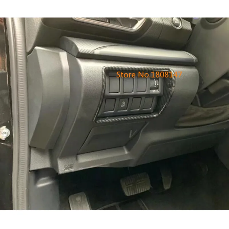 Для Subaru Forester автомобильный корпус внутренняя палка Стайлинг ABS Хром передний налобный противотуманный фонарь для кнопки переключателя рамка лампа часть