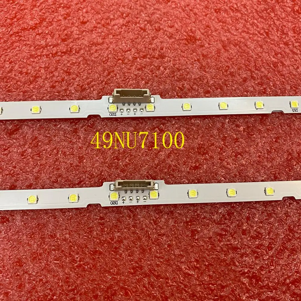 LED Strip For Samsung UE49N5500AU UE49NU8075 UE49NU7170 UA49NU7100 UE49NU7140 UE49NU7100 UE49NU7102K UE49NU7179 UN49NU7300G 3