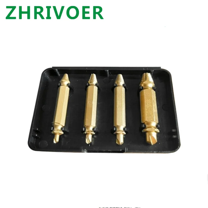 

Инструмент для удаления поврежденных винтов с титановым покрытием, устройство для извлечения скользящих зубов, двойной головки с титановым покрытием