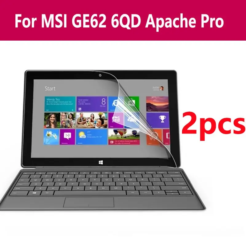 

Notebook Laptop Ultra Clear Hd Sticker Front Lcd Glossy Screen Protector Screen Protective Film For Msi Ge62 6qd Apache Pro