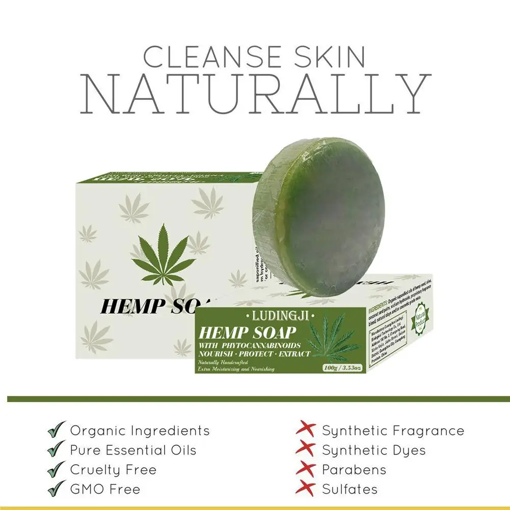 BellyLady Hemp Soap Brighten Skin Color Universal Manual Herbaceous Face Wash Soap Base Skin Care Vitamin A Soap Shower Gel BellyLady Hemp Soap Brighten Skin Color Universal Manual Herbaceous Face Wash Soap Base Skin Care Vitamin A Soap Shower Gel