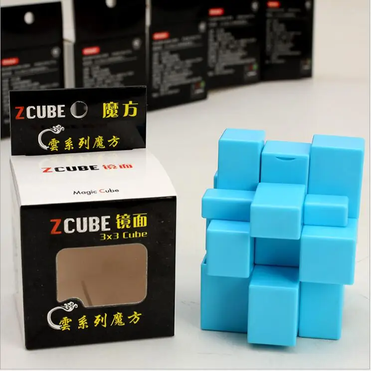 Z cube, магический куб, 3x3x3, скоростной куб, головоломка, развивающие игрушки для детей, зеркальные блоки для детей, подарок