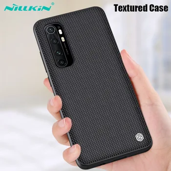 

for Xiaomi Mi Note 10 Lite Case Casing Nillkin Textured Nylon Fiber Durable Non-slip Case for Xiaomi Mi Note10 Lite Cases