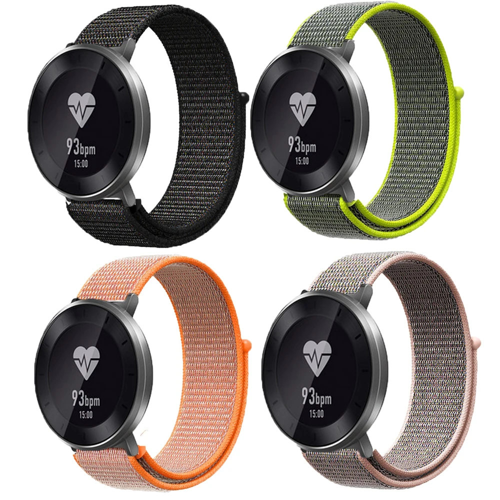 

Nylon Loop wrist strap For Huawei Watch 1/Honor S1/ Talkband B5 smart watch band sport straps 18mm width Quick Release Bracelet