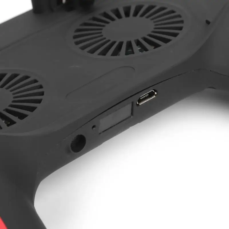  Gaming Grip Game Controller Joystick Gamepad Dual Cooling Fan Highly Sensitive Capacitive Silicone 