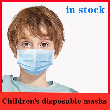 

10/20/50/100pcs Face mask Non Woven Disposable Face Mask 3 Layers children Face Mask Baby Mouth Masks mascherine 3dマスク