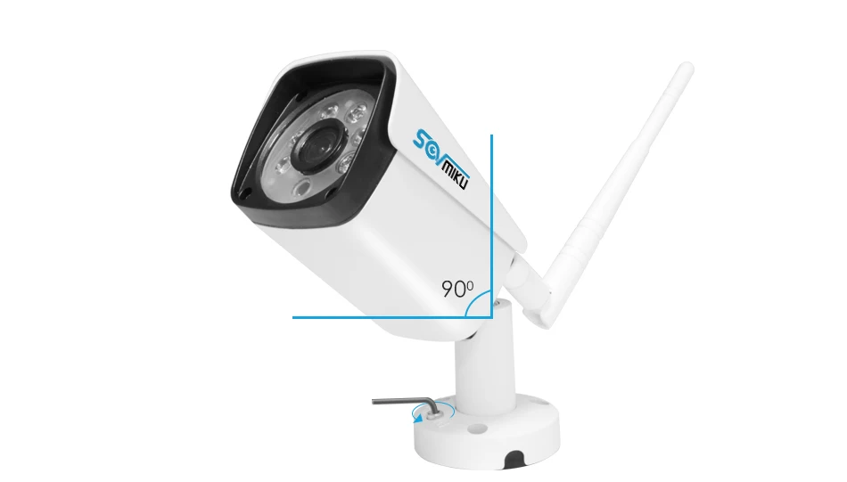 8CH 1080P Беспроводная система видеонаблюдения 4 шт 2MP уличная Wifi ip-камера 8CH NVR рекордер Видео камера безопасности Система наблюдения комплект