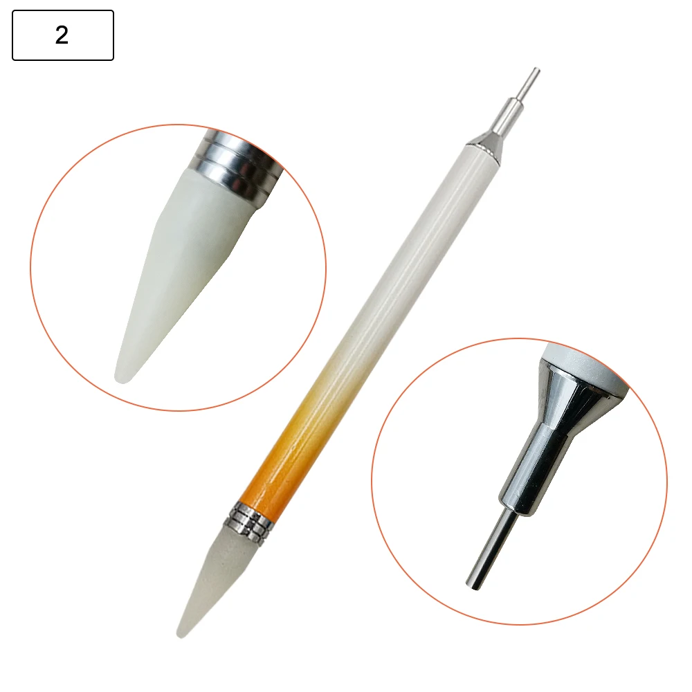 4 шт. новые двухсторонние гель лаки для ногтей восковая ручка инструмент маникюра