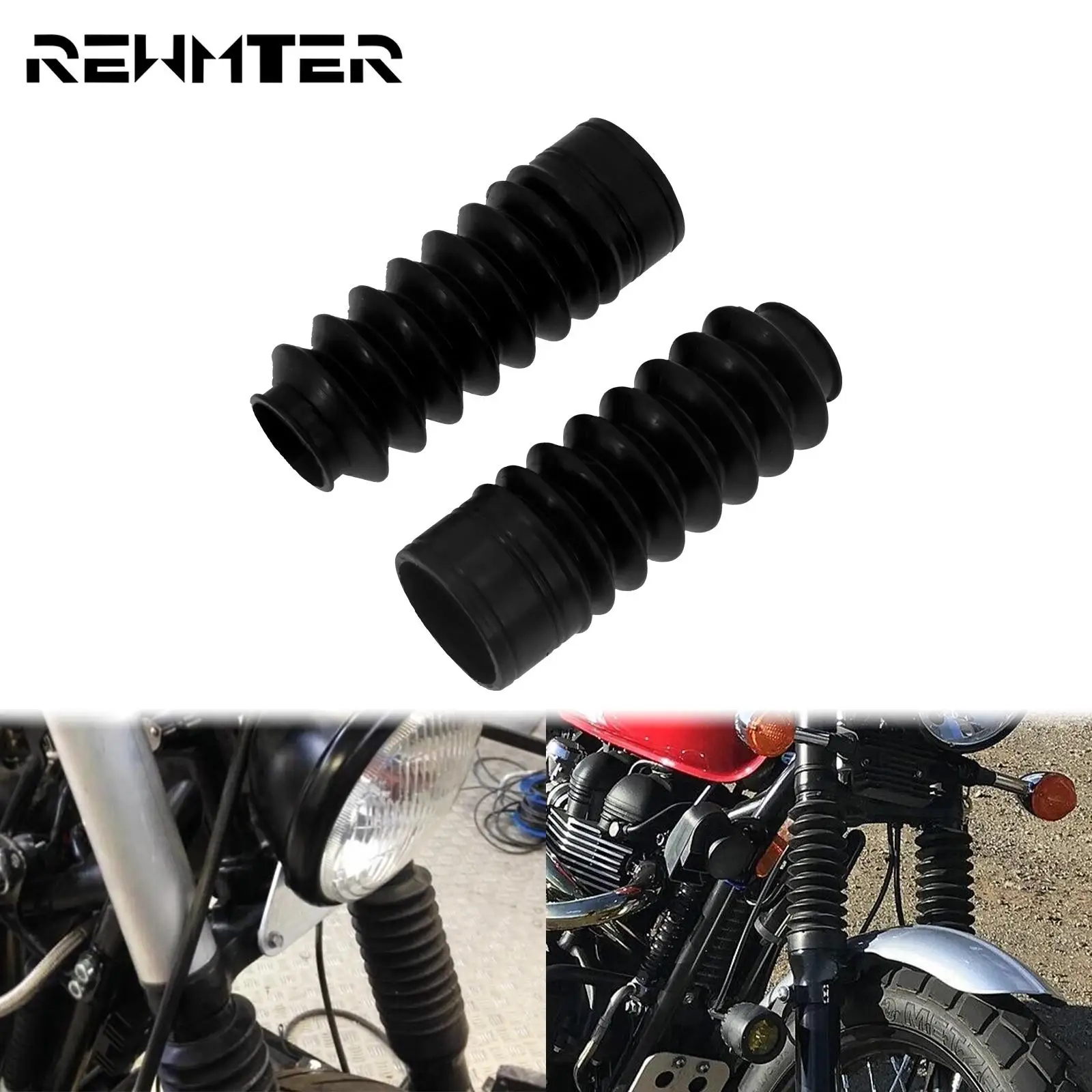 Get the Best Deals 2pcs Rubber Front Fork Motorcycle Shock Absorber