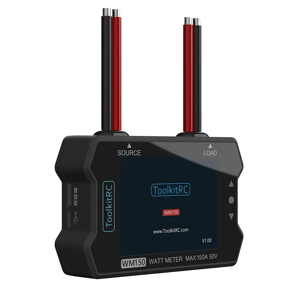 Анализатор мощности с ЖК дисплеем ToolkitRC WM150 150 А 50 в|Наборы аксессуаров для дронов|