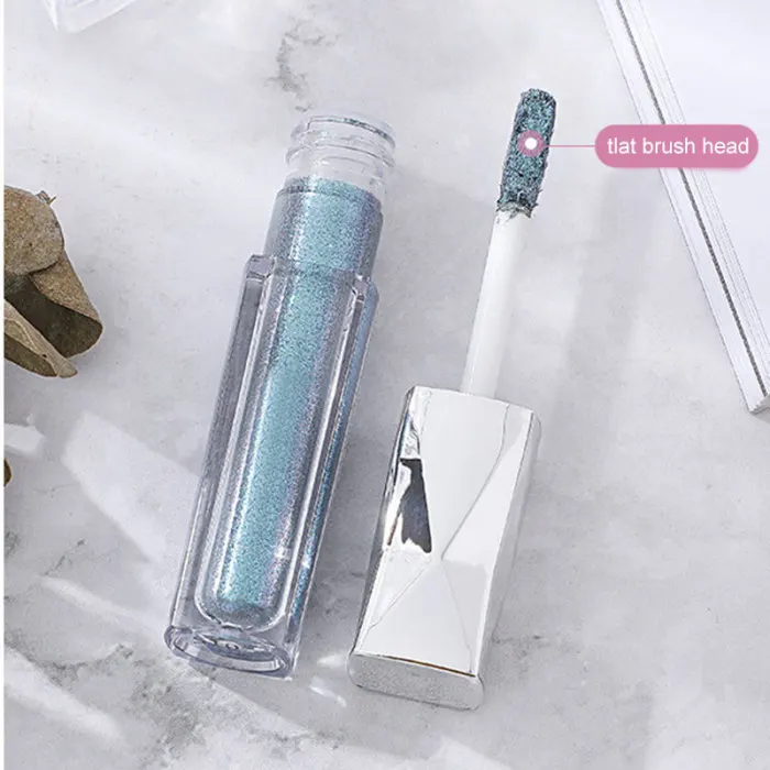 3D ослепительный эффект FinisLiquid тени для век поляризованные водонепроницаемые стойкие мерцающие Сияющие тени для век MPwell