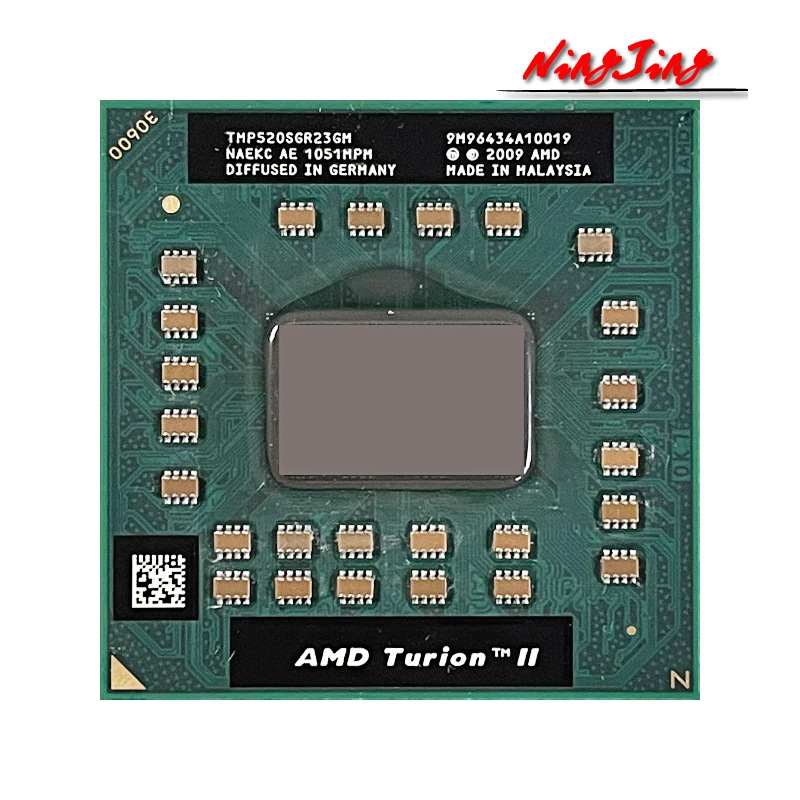 AMD Turion II Dual Core Mobile P520 2.3 GHz Dual Core Dual Thread CPU ...
