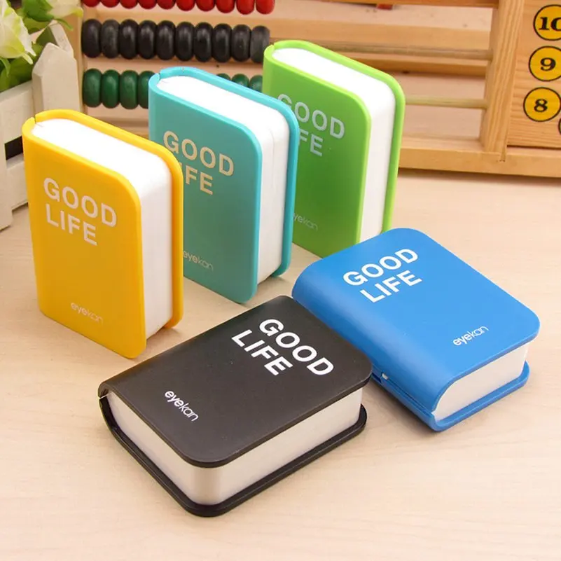 

1PC Random Color Book Contact Lens Case For Man and Women Portable Contact Lenses Box Travel Container Suction Cup Tweezer Mirro