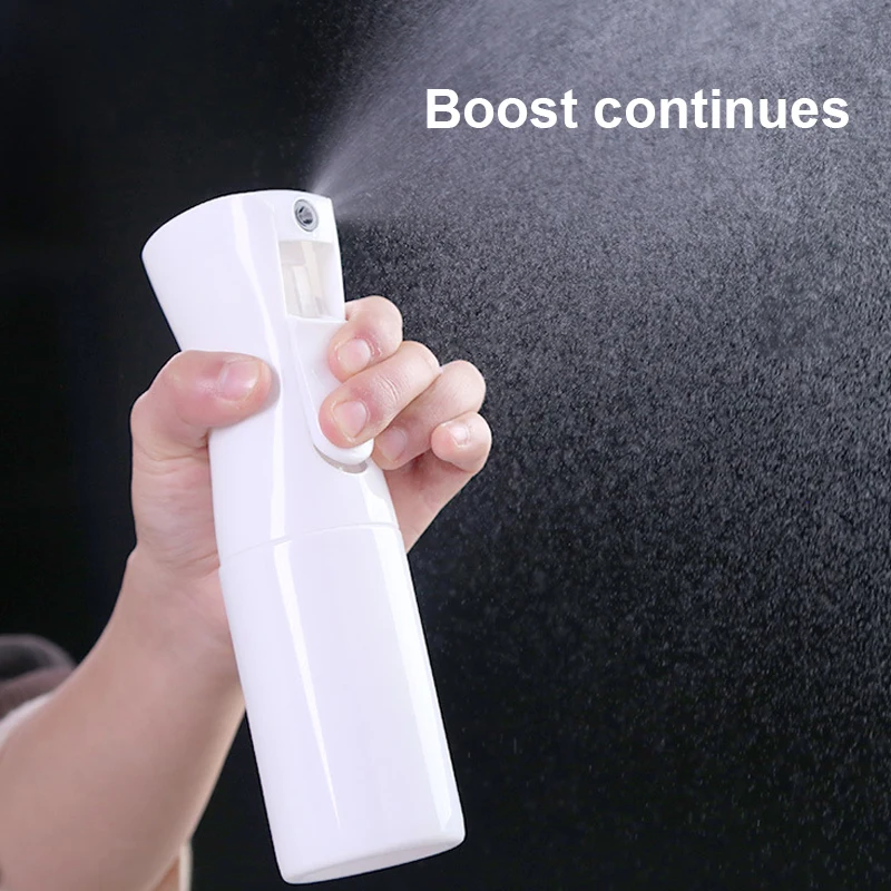 Bouteille Pulvérisateur Haute Pression Pour Cheveux – 150 Ml, Buse Réglable, Argentée – Pour Coiffeur, Barbier Ou Usage Maison – Réutilisable, Design élégant
