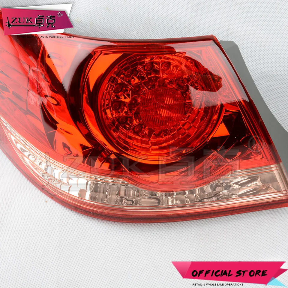 ZUK пара автомобиля Exteriror хвост светильник Taillamp для TOYOTA CAMRY AURION 2006 2007 2008 Задний