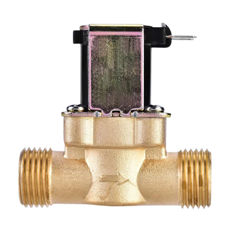 Ac 220V 1/2 Inch Solar Water Heater Solenoid Valve Normally Closed Inlet Valve For Water Flow Control