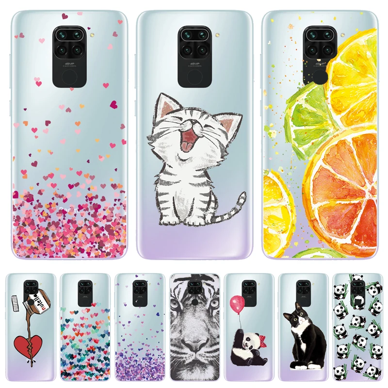 For Xiaomi Redmi Note 9S Case 2020 NEW Print Soft TPU Silicon Cover Xiomi 9 Pro Note9s s phone back Cases Funda | Мобильные телефоны