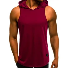 Мужской жилет с капюшоном для тренажерного зала, безрукавка для бодибилдинга, топы для тренировок, летний модный пуловер, мужские толстовки с капюшоном, майка для бега, hombre