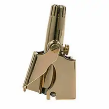 Унисекс Мода лицо нос удаление волос на теле триммер серебро, золотой 0,65 см/0,3 дюйма клипер