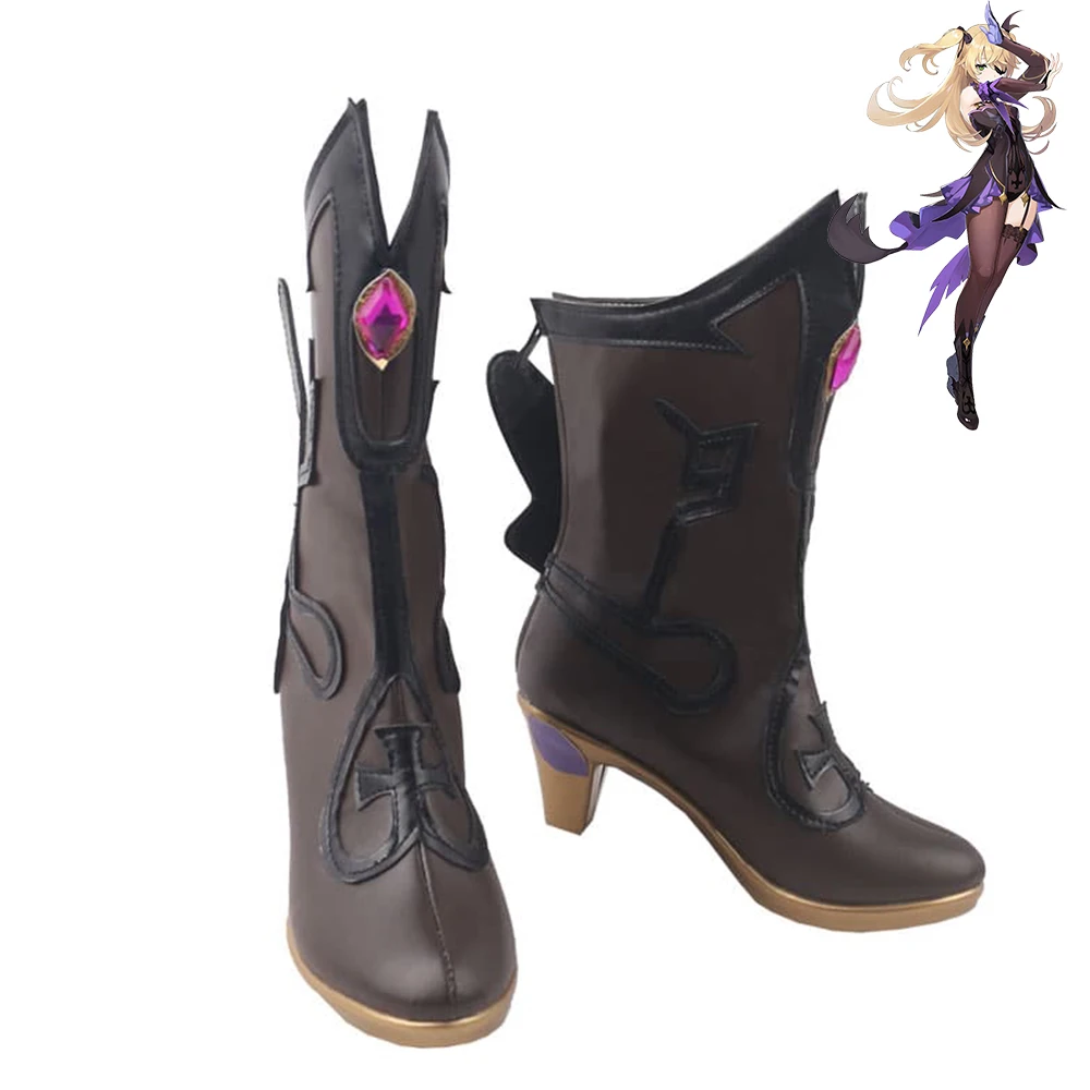 

Genshin Impact Fischl Shoes Cosplay Women Boots