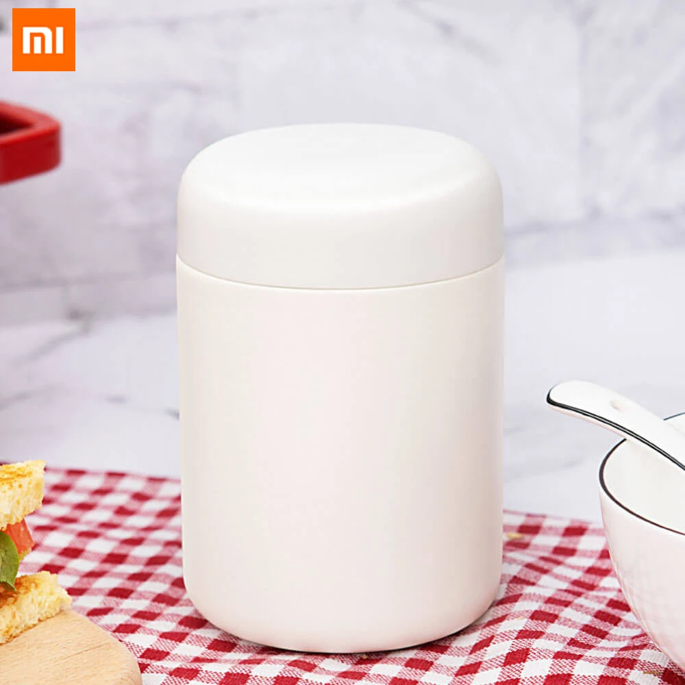 

Xiaomi Mijia Pinlo Braised Beaker Vacuum Insulated Stainless Steel Cooking Thermos Portable Drink Food Bucket For Smart Home Use