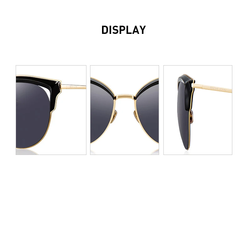BOLON кошачий глаз солнцезащитные очки для женщин Роскошные солнцезащитные очки UV400 роскошные женские темные солнцезащитные очки BL6029