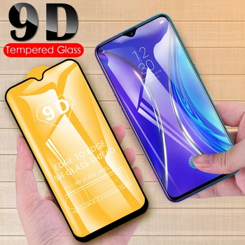 

9D Full Cover Screen Protector Glass For OPPO Realme C3 X50 6 5s 5 3i 3 XT X2 Pro C2 Q X Lite Tempered Glass Protective Film