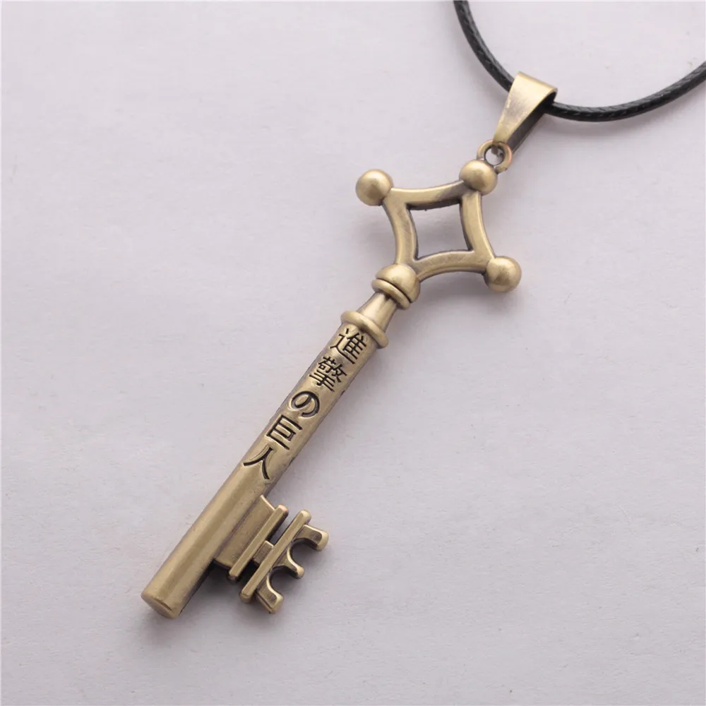 Ожерелье с подвеской аниме атака на Титанов Эрена ривайле Аккермана ювелирные