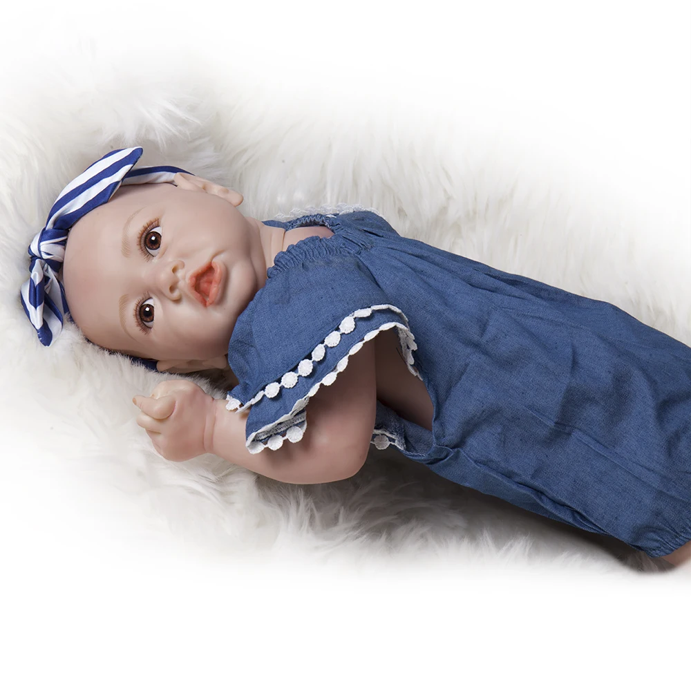 2" игрушка Reborn, кукла для малышей, силиконовая кукла для всего тела, кукла-Реборн, мягкие виниловые игрушки для тела для девочек, детский подарок на день рождения, Рождество