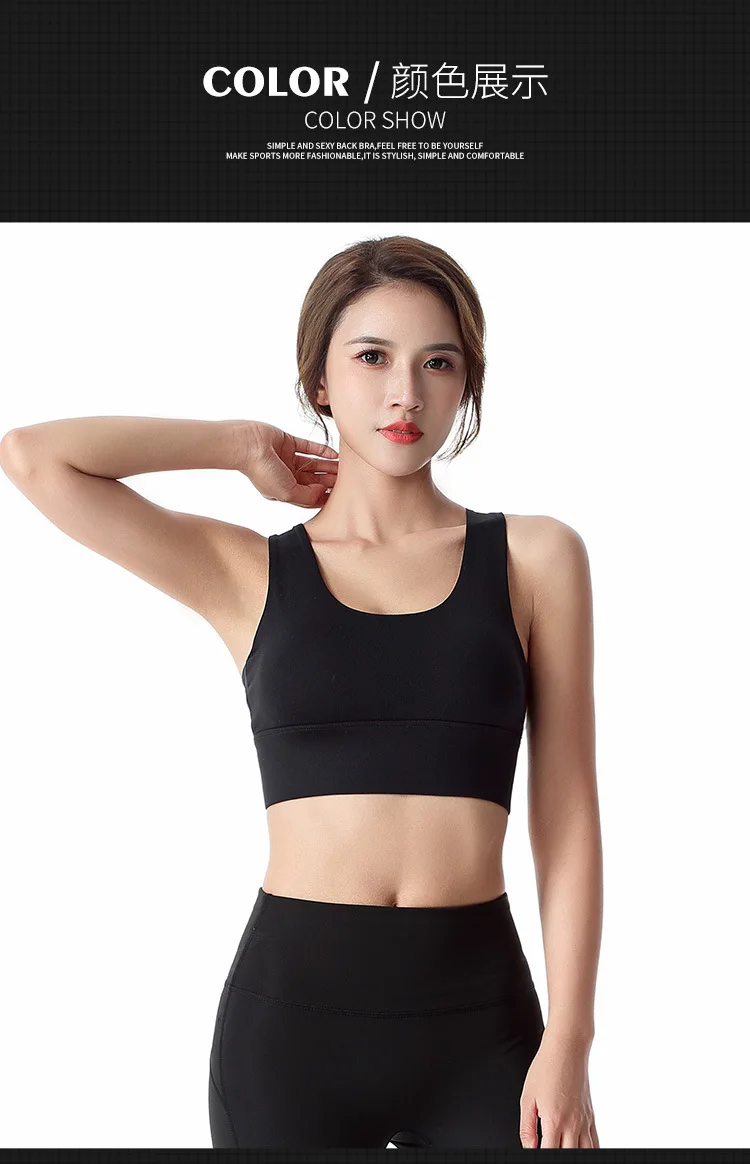 Women Sports Bra Push Up Crop Top Female Fitness Gym Bra Hollow Breathable Top Running Yoga Bra Athletic Sportswear Big size