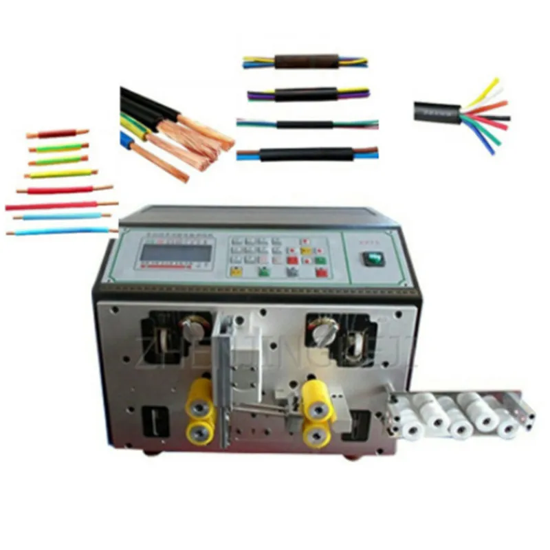 

Fully Automatic Computer Cutting Line Stripping Machine Multifunction Offline Peeling Tools Cable Bifurcation Peeled Equipment