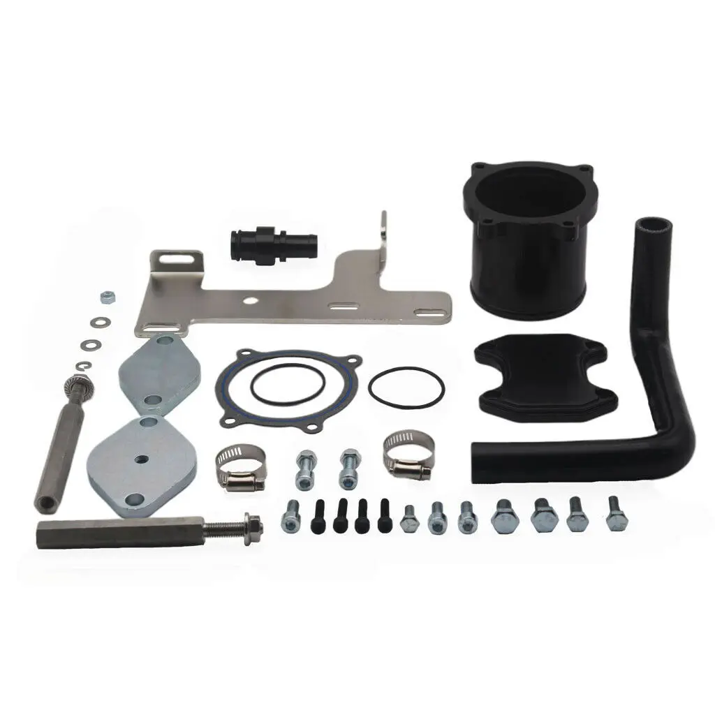 EGR охладитель и Дроссельный клапан Delete Kit для 10-14 Dodge Ram 6.7L Cummins дизель