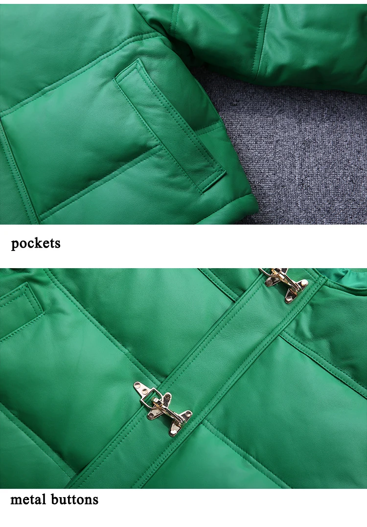 Рисунок 5 - Женский теплый пуховик из шкуры ягненка