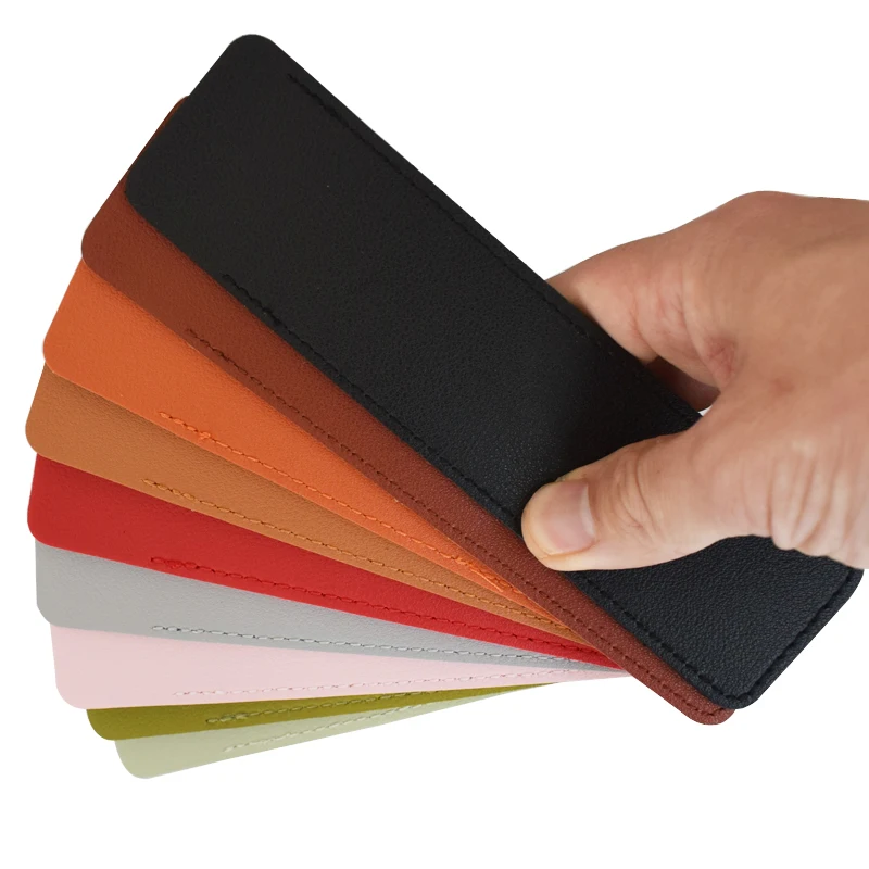 PU 가죽 펜 보호 커버 홀더 부드러운 연필 케이스 쓰기 재료 연필 케이스 편지지 사무실 학교 용품 선물