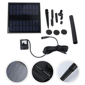 

1.8W Solar Water Pump Watering Submersible Outdoor Water Fountain for Aquarium Patio Spout Pond Garden Fountains