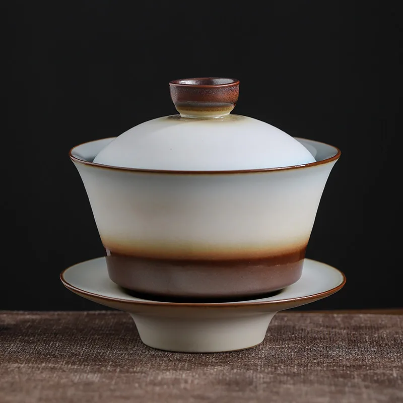 Керамическая грубая керамика Gaiwan большая чайная чаша чайный - Цена: 1 909,66 руб.