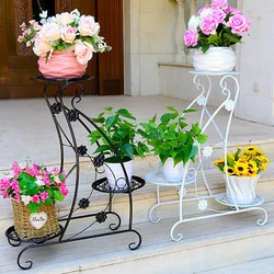 Étagère à fleurs à plusieurs étages, prix spécial, espace de salon intérieur balcon, Lvluo, plantes en Pot, étagères d'atterrissage 