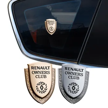 

Car Rear Trunk Emblem Badge Window Sticker for Renault Captur Fluence Kadjar Scenic 2 Espace Frendzy Twingo Twizy Accessories
