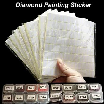

5D DIY Diamond Painting Stickers for Storage Box Diamond Classification Label Stickers for Organizer Case Tool Accessories