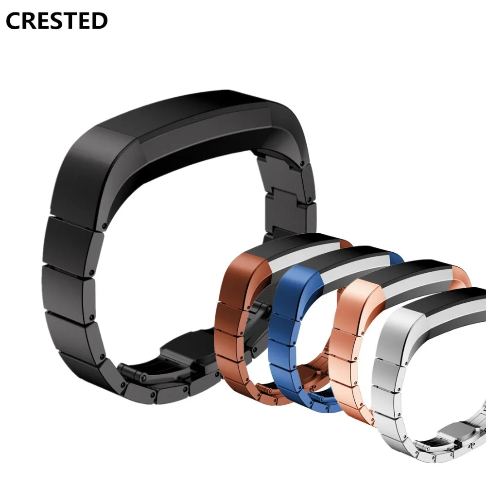 

Stainless Steel Watch Band For Fitbit Alta HR/ Alta strap Replacement Bracelet wristband belt metal buckle Accessories