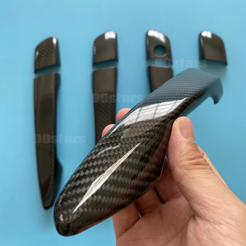 US $54.20 Real Carbon Fiber Car Door Handle Trims Decoration Covers Protector For Lexus Gs Is Es Ct Rx 350 300 450h 20092013 Car Styling