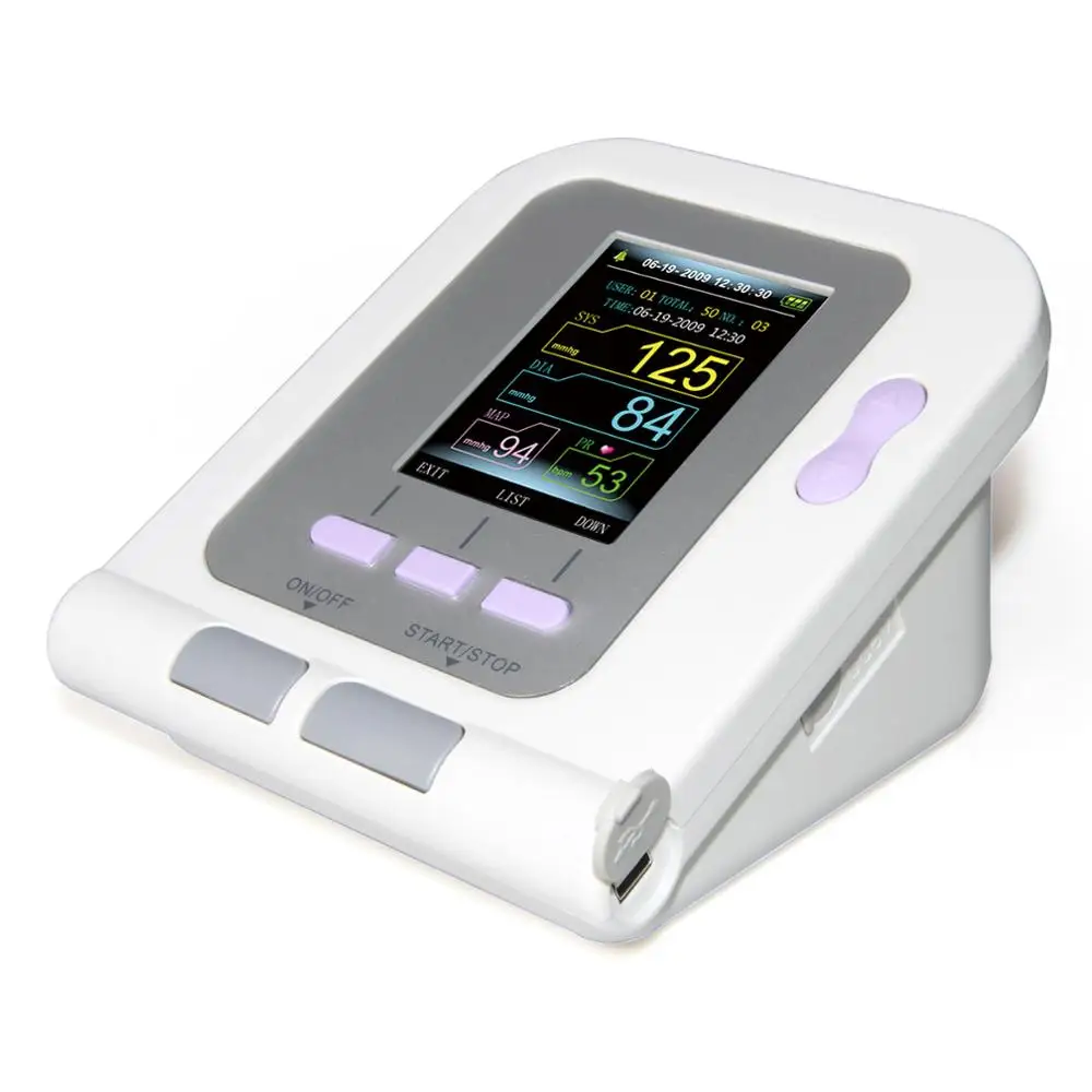 CONTEC 08A-VET Digital Blood Pressure Monitor, Veterinary/Animal NIBP+SPO2 Probe(Optional) Three Cuffs, Power Adapter blood pressure monitor blood pressure meter