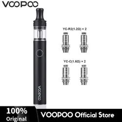 Оригинальный VOOPOO Finic 16 AIO вейп ручка 850 мАч батарея 2 мл электронная сигарета стартовый комплект с оригинальной YC-R2 YC-C Vape контейнер для ручек