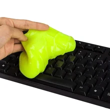 Dropship 60ml Super Auto Car Cleaning Glue Pad Powder Cleaner Magic Cleaner Dust Remover Gel Home Computer Keyboard Clean Tool