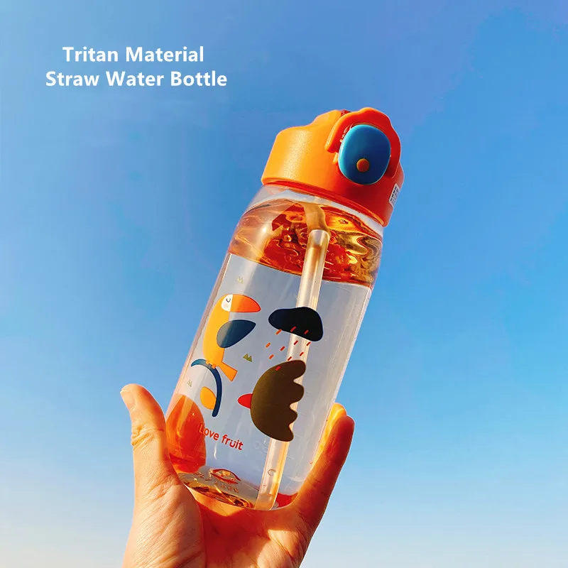 Tritan Water Bottles Straw, Bottle Water Kids Bpa Free