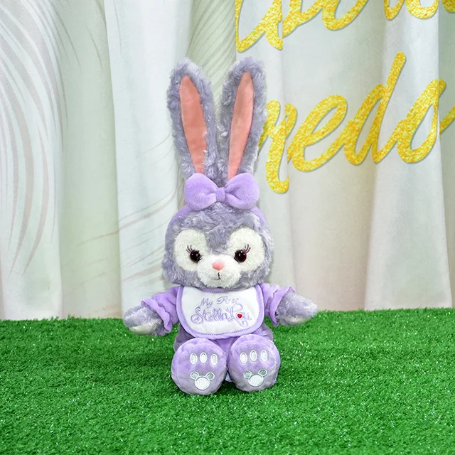 40cm Disney Classic Duffy Bear's Friend StellaLou Rabbit Star Plush Doll for Long-Ear Rabbit Crane Machines Child Toy