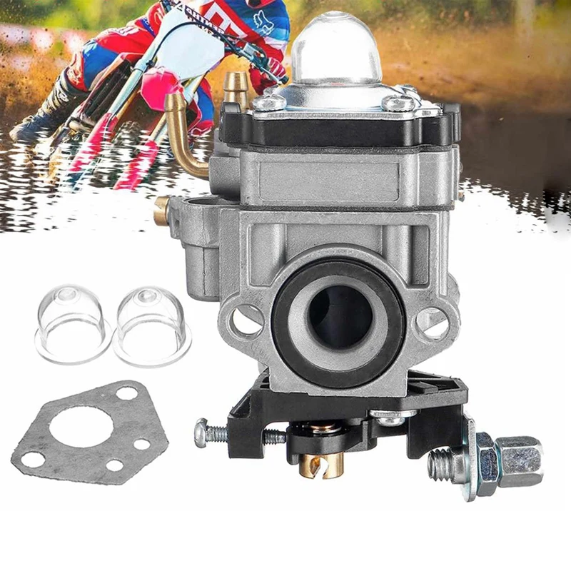 Топ! мотоцикла карбюратор 11 мм 2 х тактный для 43Cc 47Cc 49Cc 50Cc скутера ATV Байк