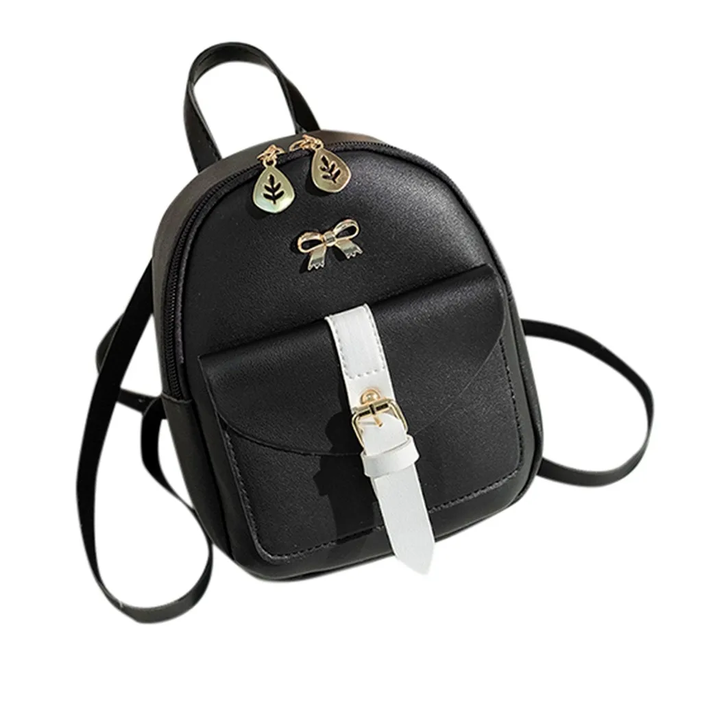 

Lady Shoulders Small Backpack Letter Purse Mobile Phone Student School Bag Bookbags Messenger Ms. Purse Shoulder Bag